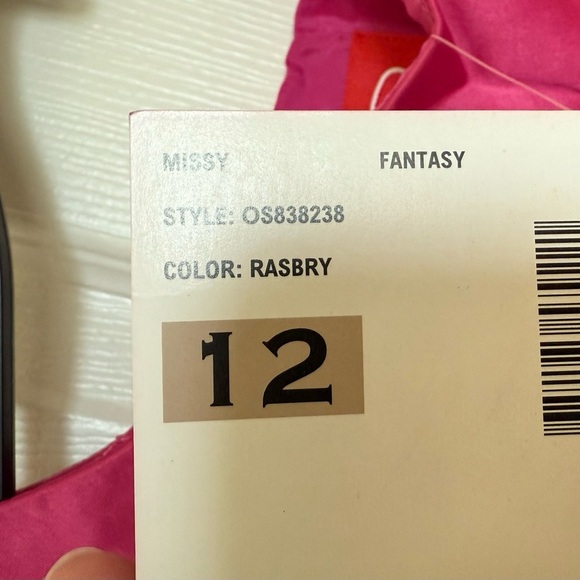 Oscar de la Renta Pink and Black Dotted A-line MISSY FANTASY - Picture 5 of 8